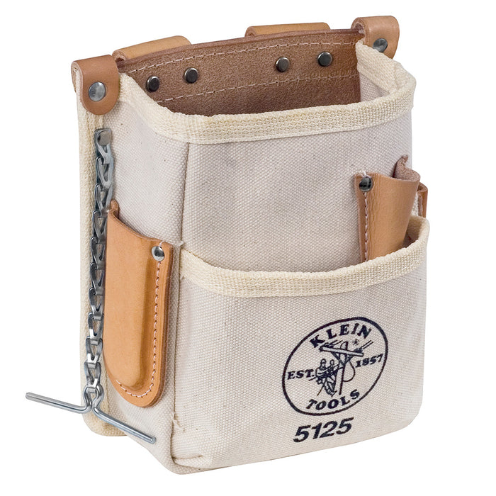 KLEIN TOOLS Tool Pouch, 5-Pocket, Canvas