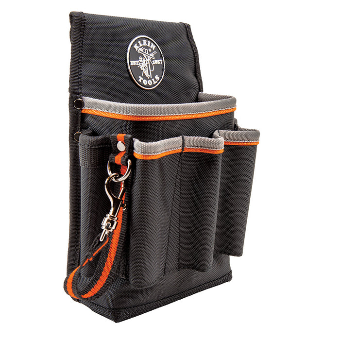 KLEIN TOOLS Tradesman Pro‰ã¢ Tool Pouch, 6 Pockets, 10.25 x 6.75 x 10.25-Inch