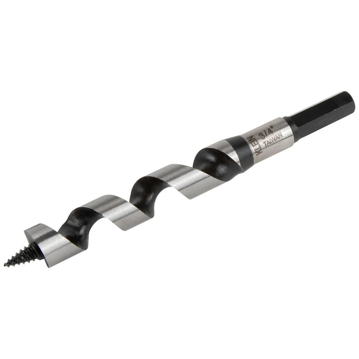 KLEIN TOOLS Broca de barrena para barcos de acero, punta de tornillo, 1 x 4 pulgadas
