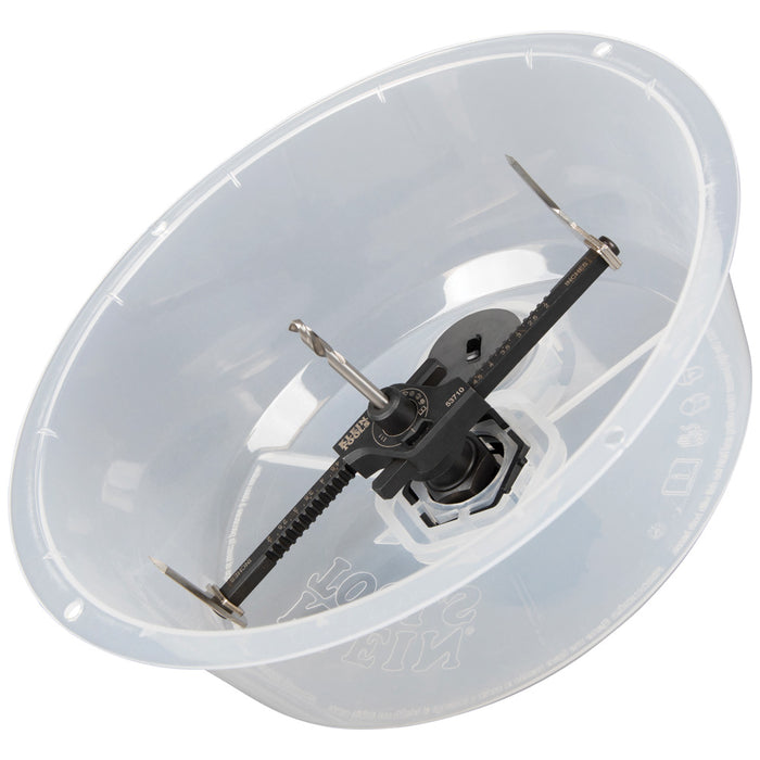 KLEIN TOOLS Adjustable Hole Saw with Auto-Set Arms