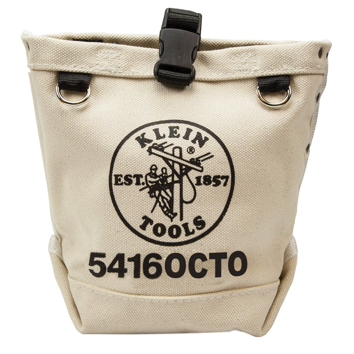 KLEIN TOOLS Bolsa para herramientas, bolsa para pasadores y pernos, conexión de bucle, 5 x 5 x 9 pulgadas