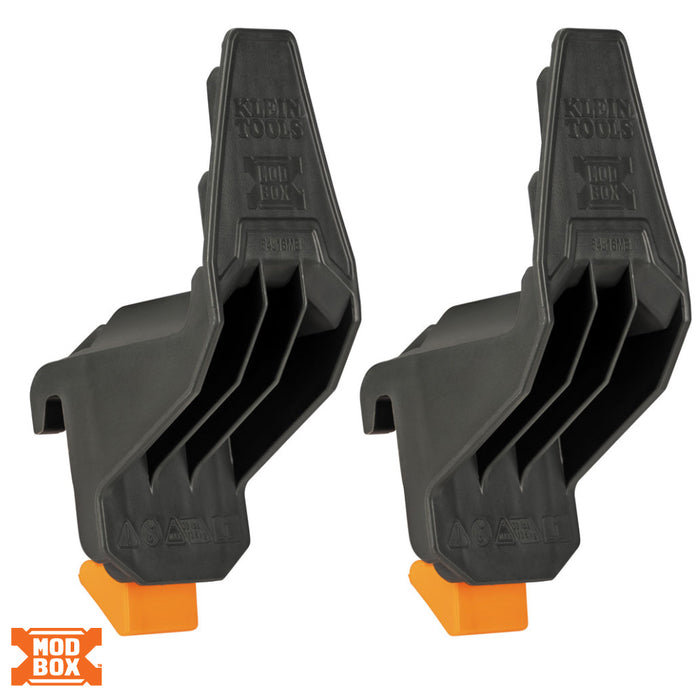 KLEIN TOOLS MODbox‰ã¢ Multi-Hook Rail Attachment, 2-Pack
