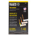 KLEIN TOOLS Wire Marker Book, 277/480V Brown, Orange, Yellow 1-48