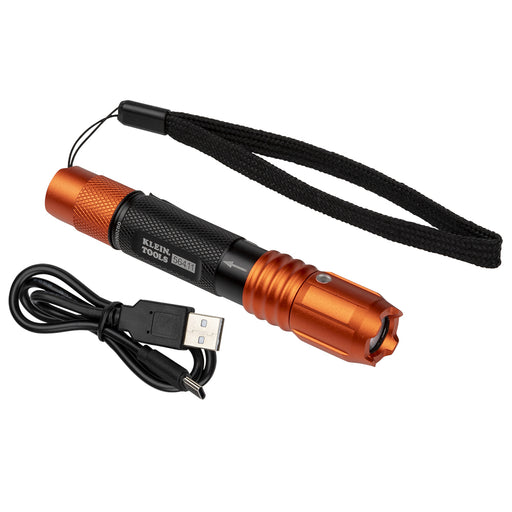 KLEIN TOOLS Rechargeable Waterproof LED Pocket Light w/ Lanyard