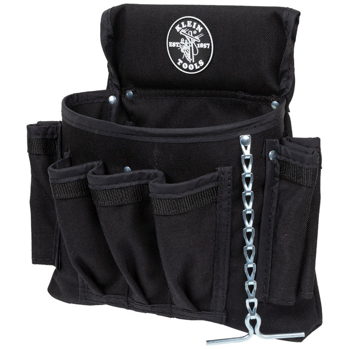 KLEIN TOOLS PowerLine‰ã¢ Series Electrician Tool Pouch, 18-Pocket
