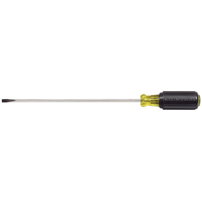 KLEIN TOOLS 3/16-Inch Cabinet Tip Screwdriver, 8-Inch