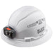 KLEIN TOOLS Full Brim Hard Hat w/ Headlamp