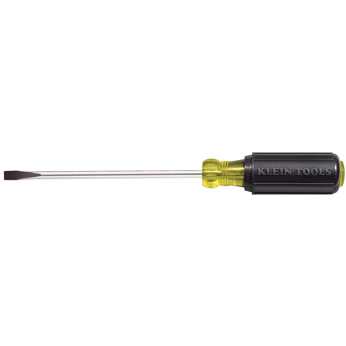 KLEIN TOOLS Destornillador con punta de gabinete de 1/4 de pulgada, resistente, 6 pulgadas