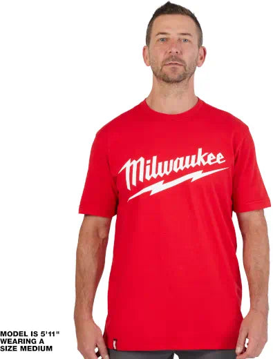 MILWAUKEE Heavy Duty T-Shirt - Short Sleeve Logo