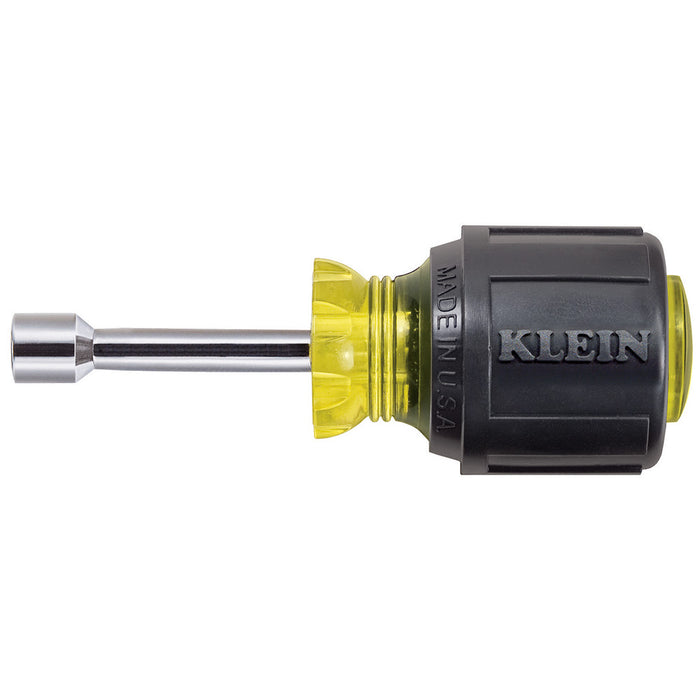KLEIN TOOLS 1/4-Inch Stubby Nut Driver with 1-1/2-Inch Shaft