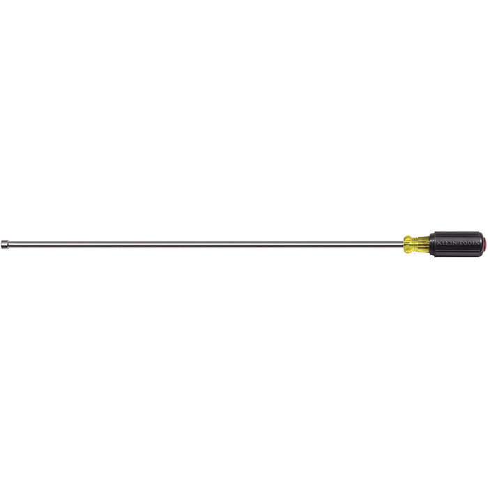 KLEIN TOOLS 1/4-Inch Magnetic Tip Nut Driver, 18-Inch Shaft
