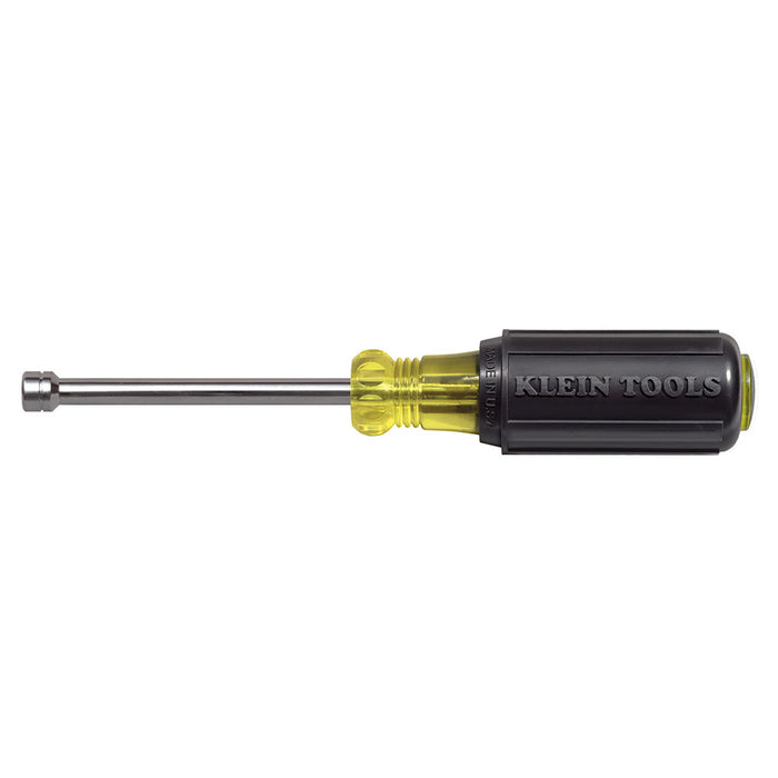 KLEIN TOOLS 5 mm Nut Driver, 3-Inch Hollow Shaft