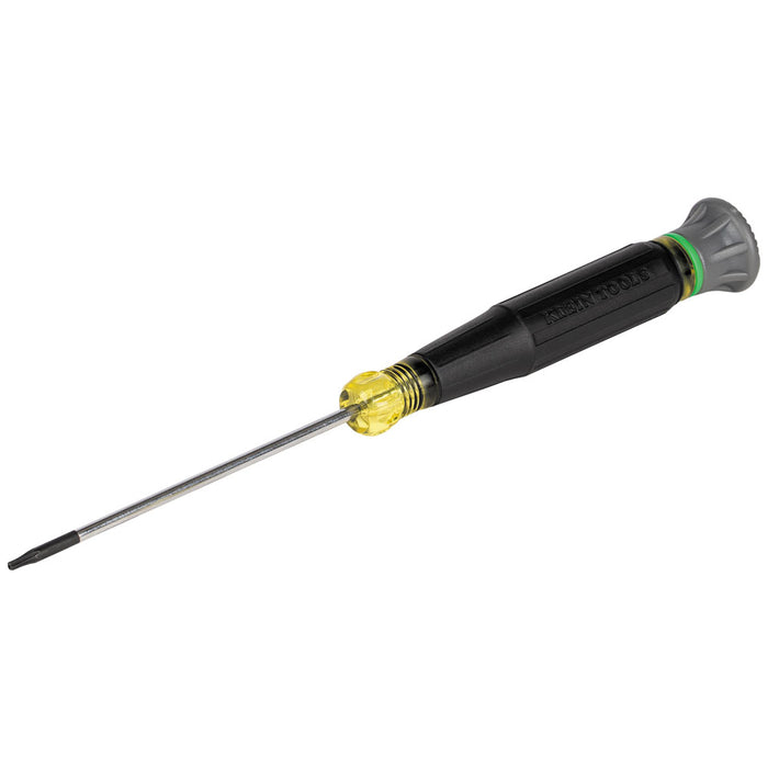 KLEIN TOOLS T6H TORXå¨ Precision Screwdriver, 3-Inch Shank