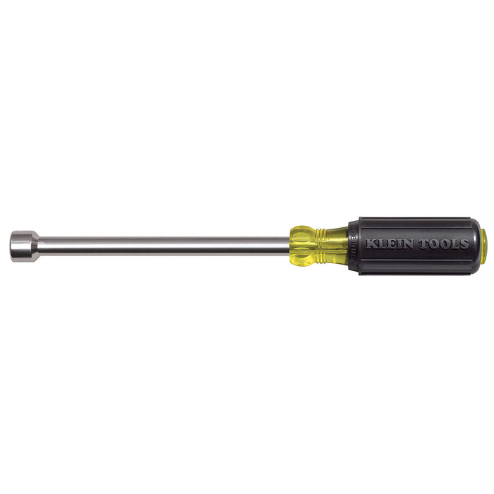 KLEIN TOOLS 1/2-Inch Magnetic Tip Nut Driver 6-Inch Shaft