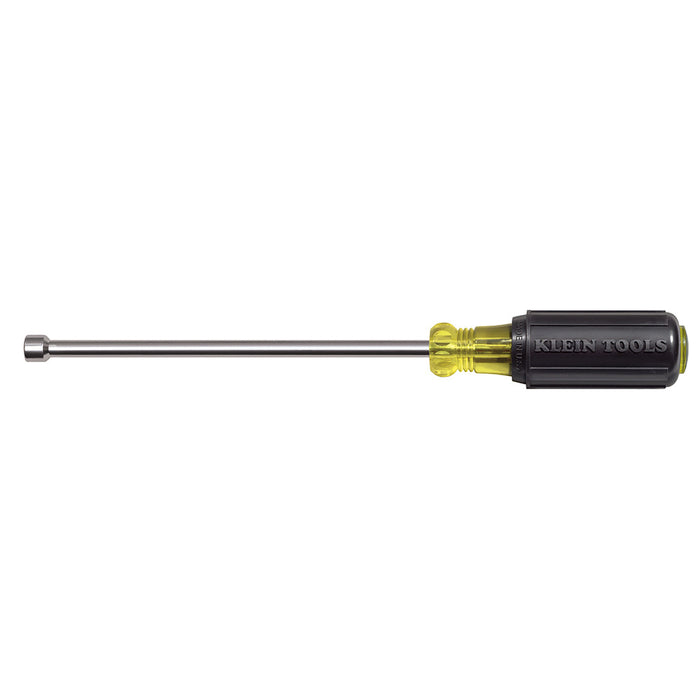 KLEIN TOOLS 1/4-Inch Magnetic Tip Nut Driver 6-Inch Shaft