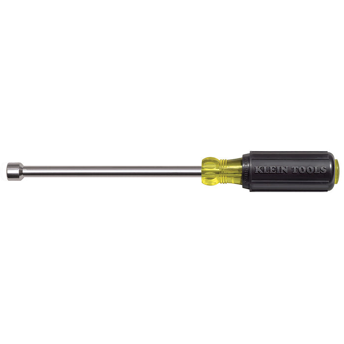KLEIN TOOLS 7/16-Inch Magnetic Tip Nut Driver 6-Inch Shaft
