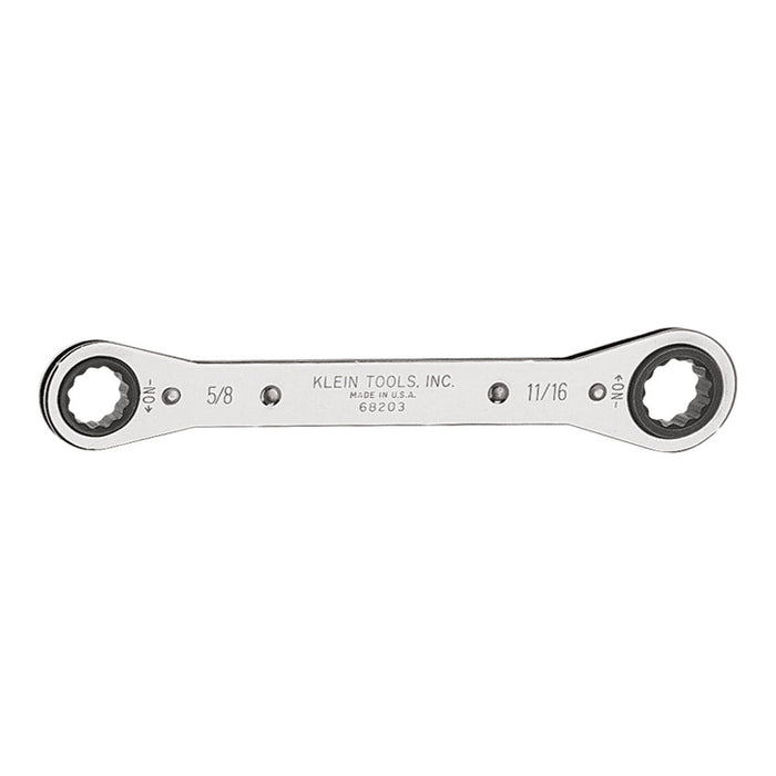 KLEIN TOOLS Reverse Ratcheting Box Wrench Standard