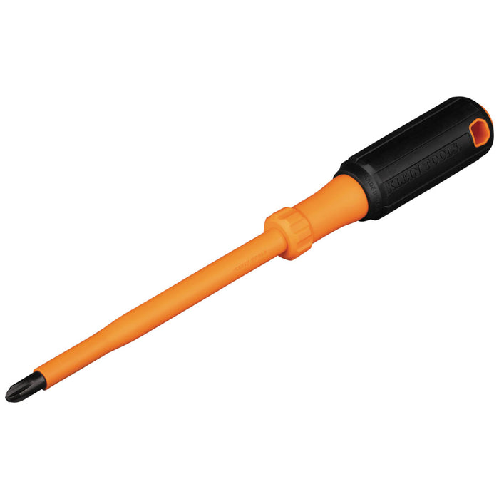KLEIN TOOLS Insulated Screwdriver, #3 Phillips Tip, 6-Inch Shank