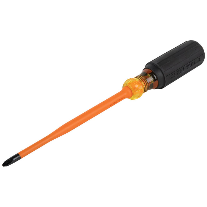 KLEIN TOOLS Slim-Tip 1000V Insulated Screwdriver, #2 Phillips, 6-Inch