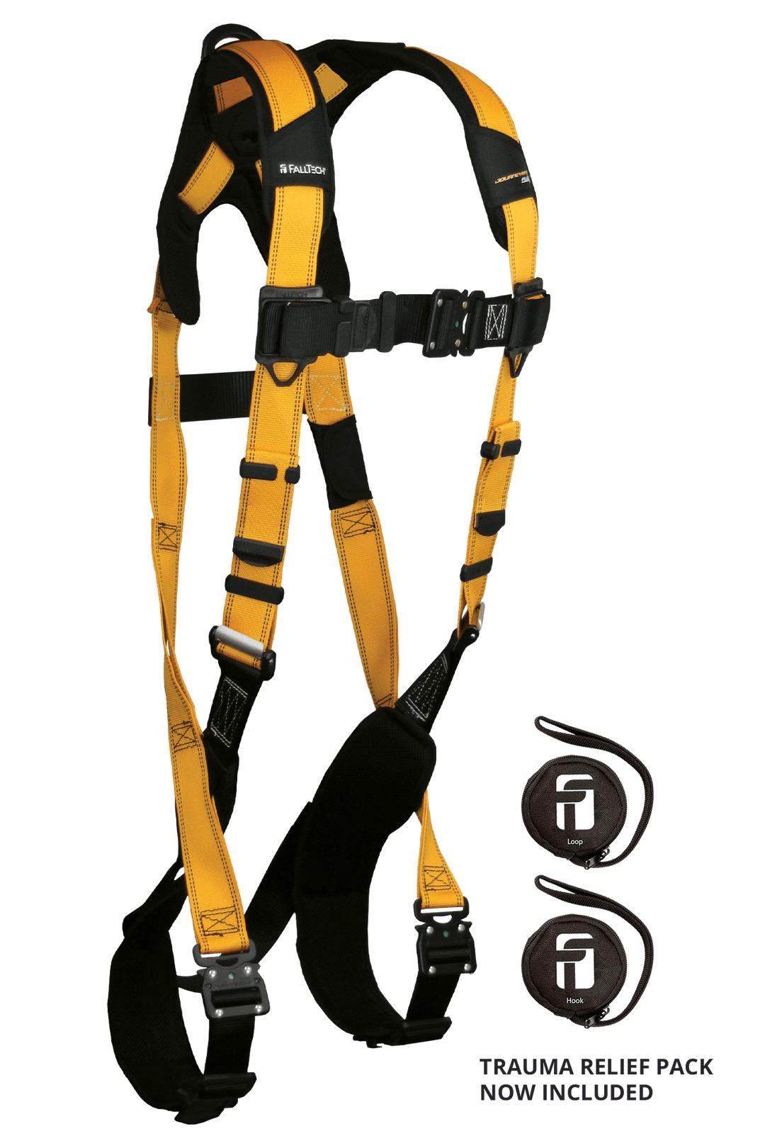 FALLTECH JOURNEYMAN FLEX® Aluminum 1D Standard Non-Belted Full Body Harness