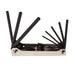 KLEIN TOOLS 9-Key SAE Sizes Folding Hex Key Set