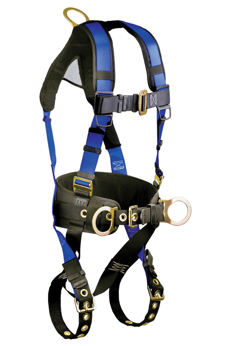 Arnés de cuerpo completo con cinturón para construcción FALLTECH Contractor Plus 3D 