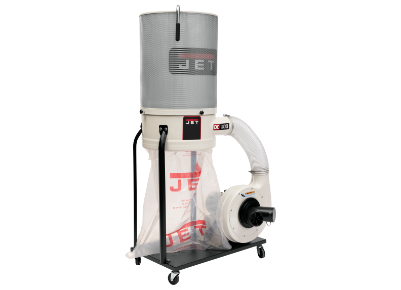 JET DC-1100VX-CK Dust Collector, 2-Micron Canister Filter, 1.5 HP, 1Ph 115/230V