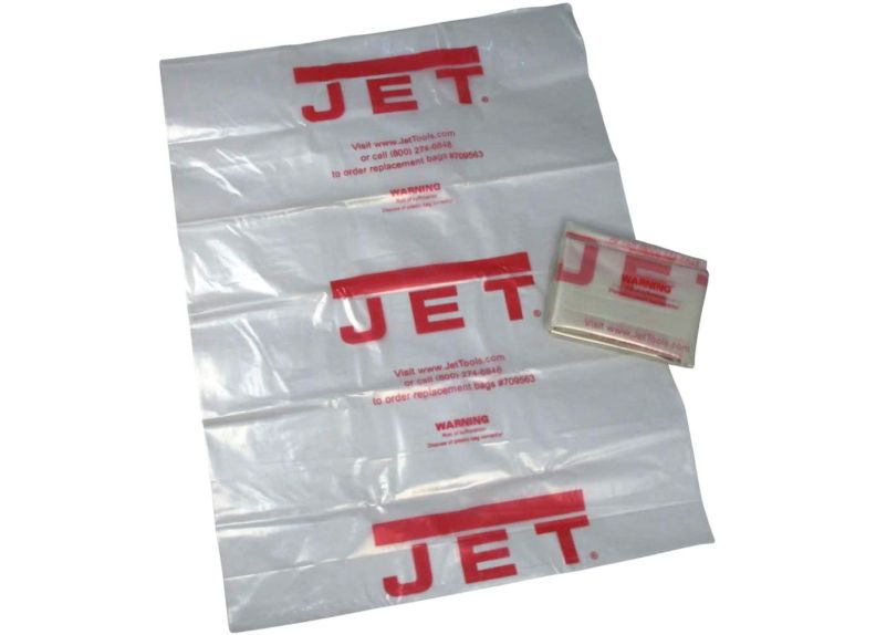 JET CB-5 Replacement Clear Plastic Dust Collection Bags (5 PACK)