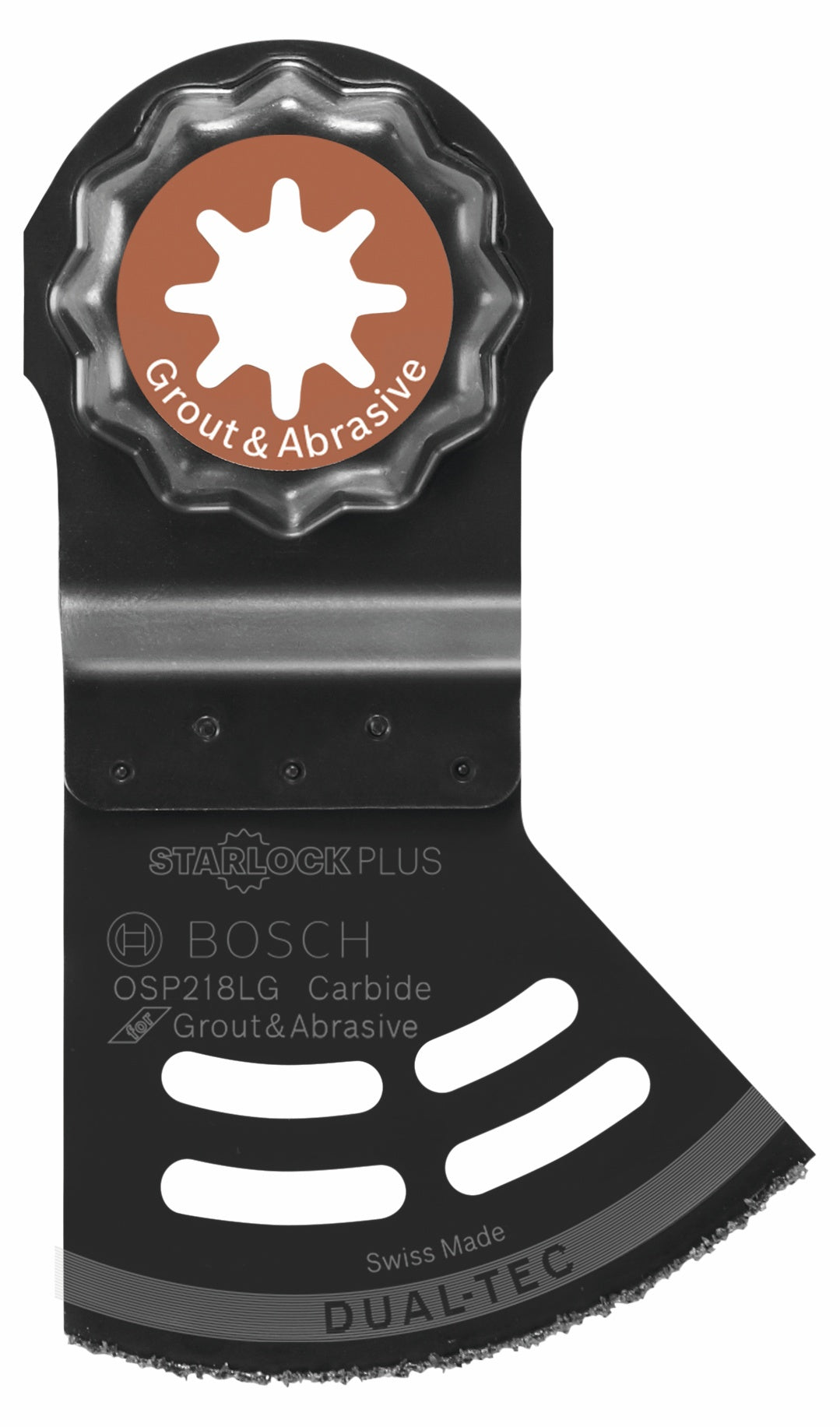 BOSCH 2-1/8" StarlockPlus® Oscillating Multi-Tool 2-in-1 Dual-Tec Grout and Abrasive Blade
