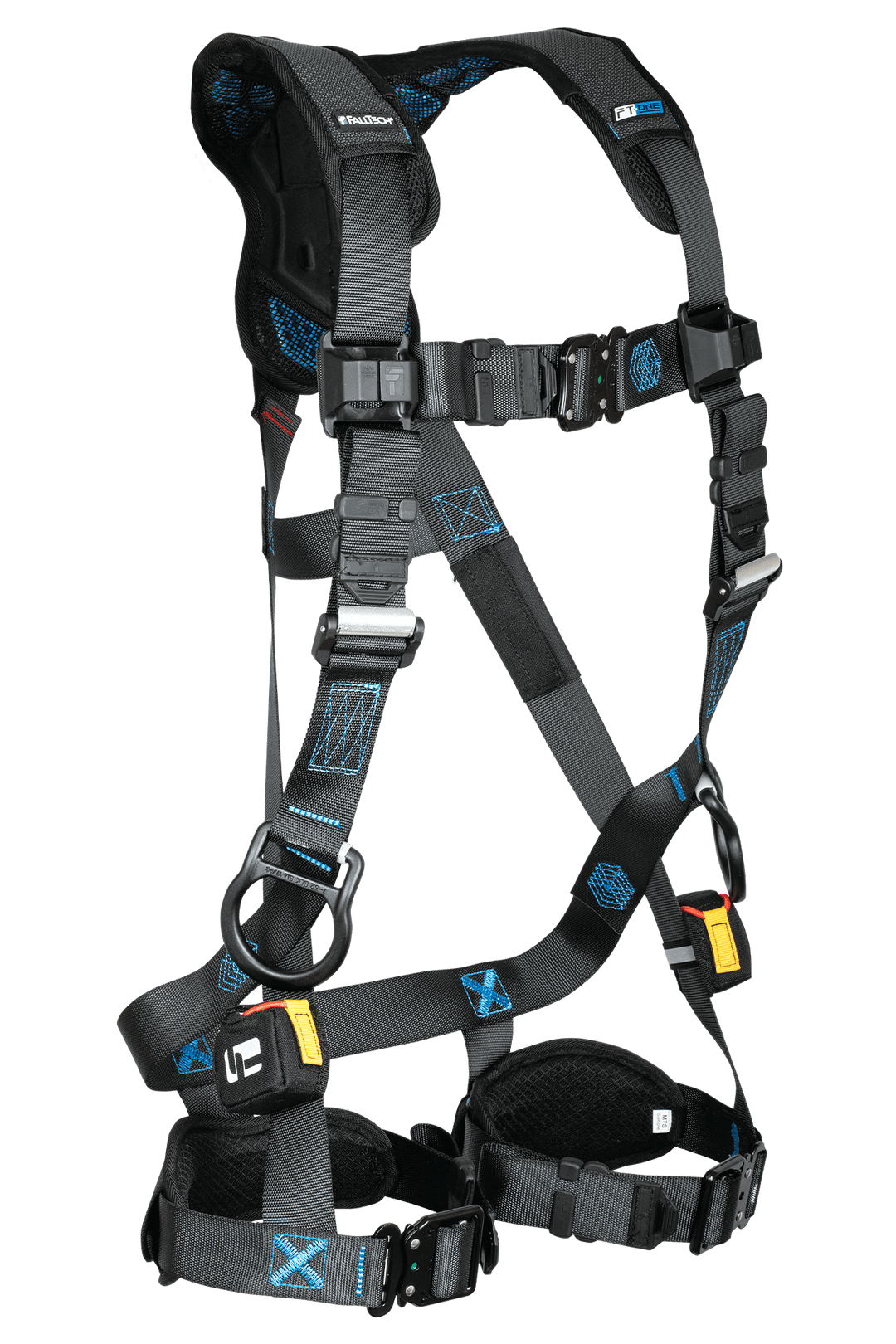 FALLTECH FT-ONE™ 3D Standard Non-Belted Full Body Harness, Quick Connect Adjustments