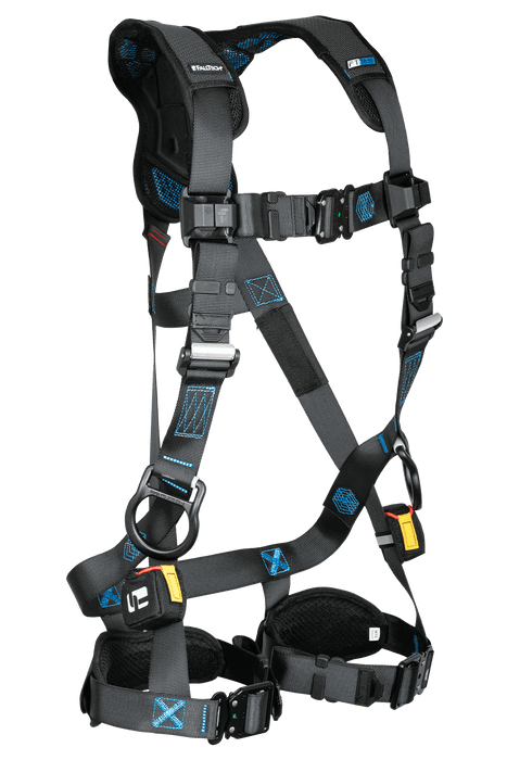 Arnés de cuerpo completo sin cinturón estándar FALLTECH FT-ONE™ 3D, ajustes de conexión rápida 