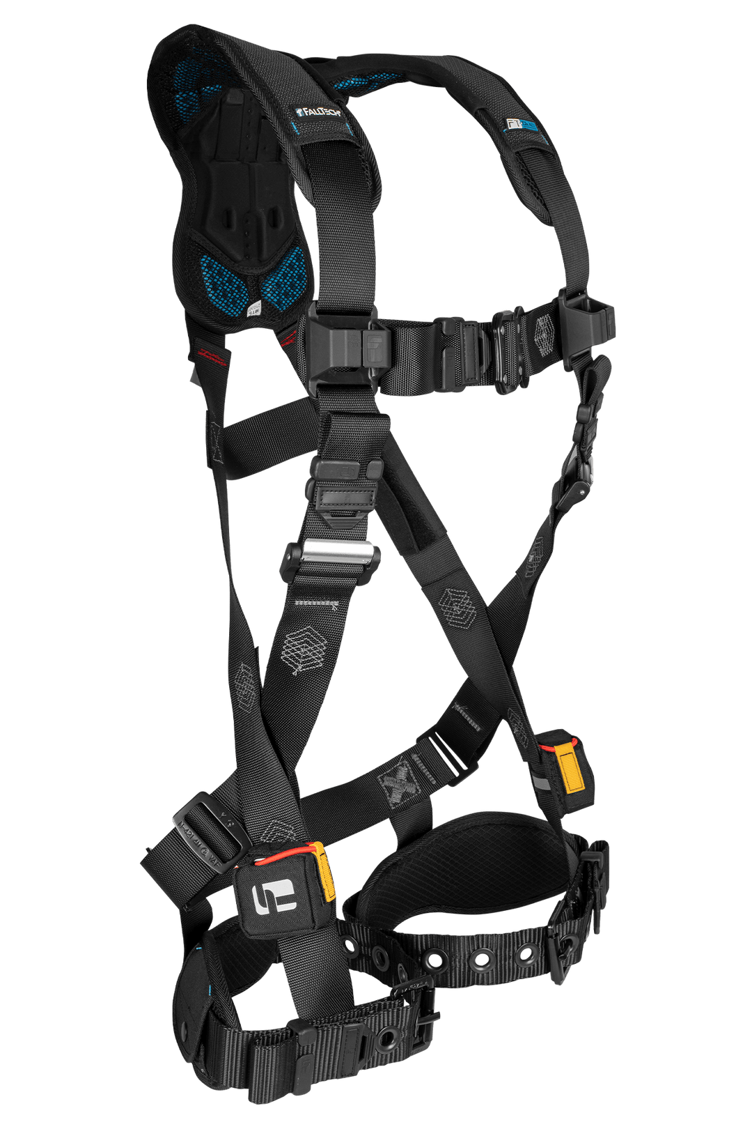 FALLTECH FT-ONE FIT™ 1D Standard Non-Belted Women's Full Body Harness, Tongue Buckle Leg Adjustments
