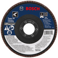 BOSCH 4-1/2" 7/8" Arbor Type 29 80 Grit Blending/Grinding Abrasive Wheel (10 PACK)