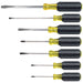 KLEIN TOOLS 7 PC. Slotted & Phillips Screwdriver Set