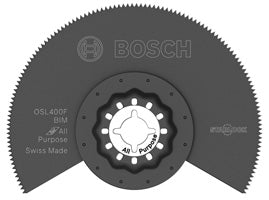 BOSCH 4" Starlock® Oscillating Multi Tool Bi-Metal Segmented Saw Blade