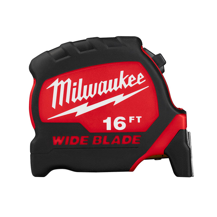 Cinta métrica de hoja ancha MILWAUKEE de 16'