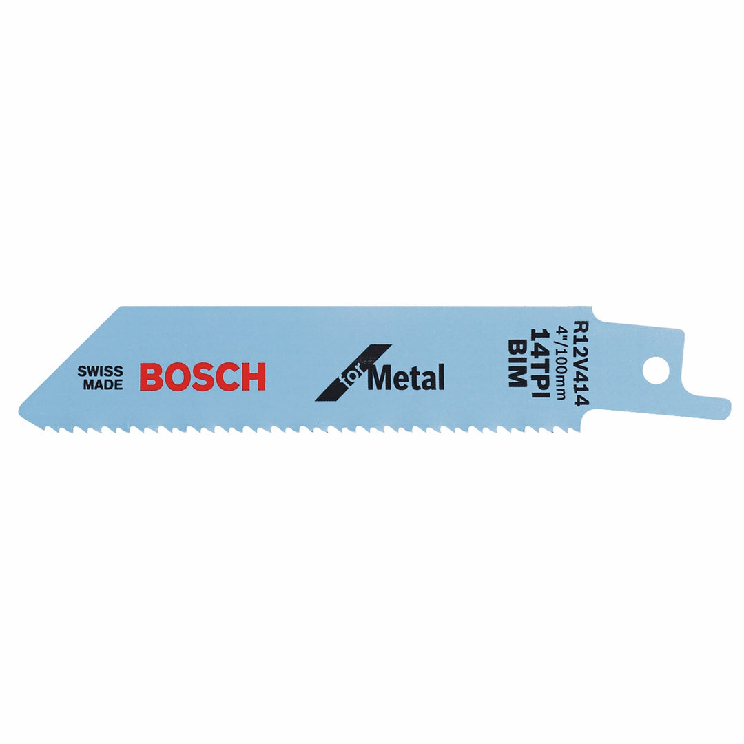 BOSCH 5 pc. 4" 14 TPI Metal Reciprocating Saw Blade
