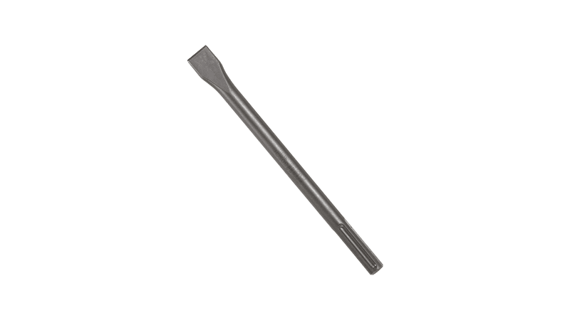 BOSCH 20 PC. 1" X 12" Flat Chisel Tool Round Hex/Spline Hammer Steel