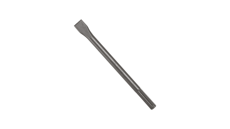 BOSCH 1" X 18" Flat Chisel Tool Round Hex/Spline Hammer Steel