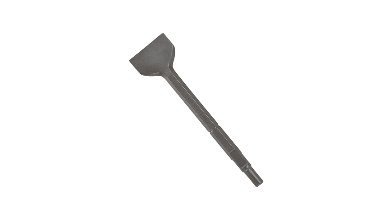 BOSCH 1-1/2" X 12" Scaling Chisel Tool Round Hex/Spline Hammer Steel