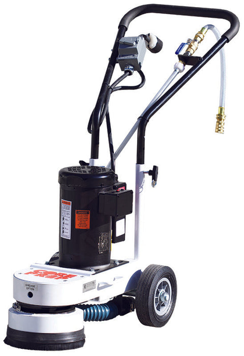 Pulidora de pisos de perfil bajo y cabezal único CPG80E