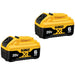 DEWALT 20V MAX* XR® 6.0Ah Battery (2 PACK)