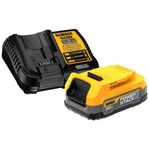 DEWALT 20V MAX* POWERSTACK™ Battery & Battery Charger