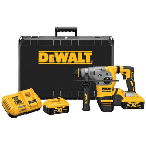 DEWALT 20V MAX* XR® 1-1/8" L-Shape SDS PLUS Rotary Hammer Kit