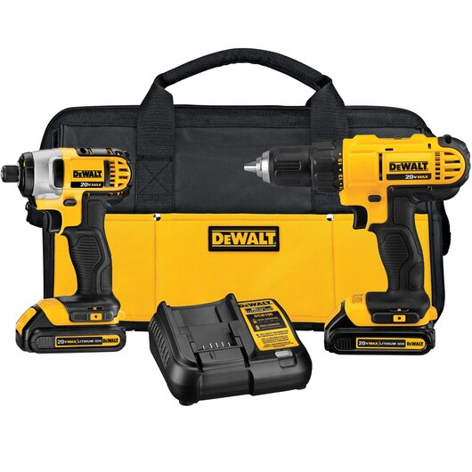 DEWALT 20V MAX* 2-Tool Combo Kit