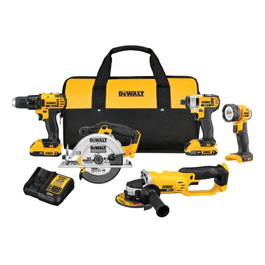 DEWALT 20V MAX* 5-Tool Combo Kit