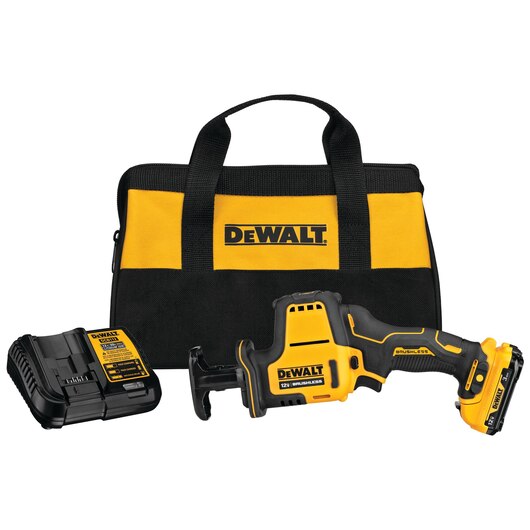 DEWALT 12V MAX* XTREME™ One-Handed Reciprocating Saw Kit
