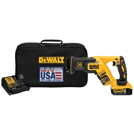 DEWALT 20V MAX* XR® Compact Reciprocating Saw Kit