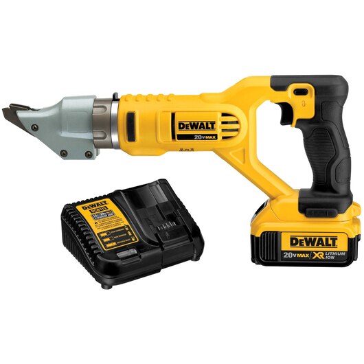 DEWALT 20V Max* Metal Shears, Swivel Head Kit, 14Ga