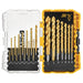 DEWALT IMPACT READY Titanium Nitride Coating Drill Bit Sets with ToughCase+ System, 14-Piece